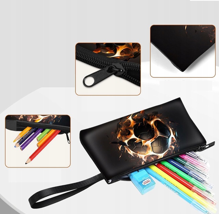 PLECAK SZKOLNY DLA CHŁOPCA PIŁKA NOŻNA TORNISTER MŁODZIEŻOWY + PIÓRNIK USB