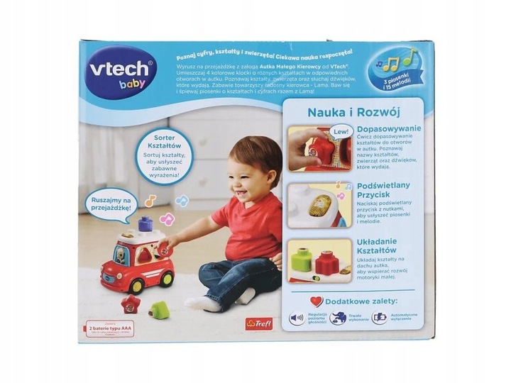 Sorter Autko małego kierowcy vTech 61487