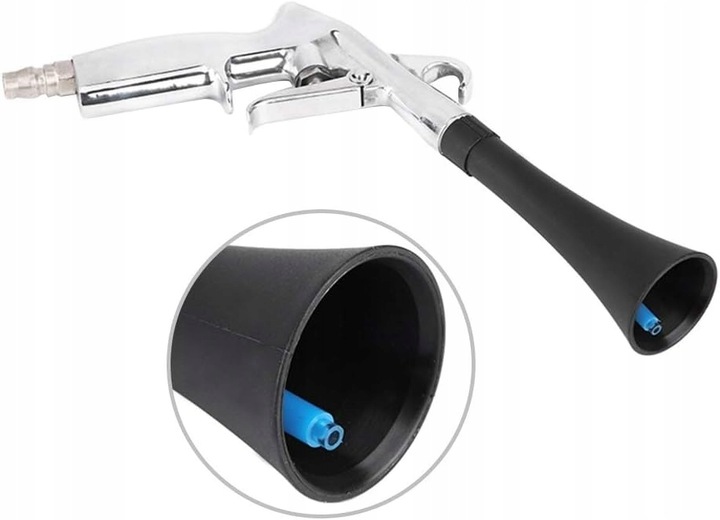 PISTOLET DO CZYSZCZENIA OSUSZANIA PRANIA TAPICERKI NA SUCHO EFEKT TORNADA