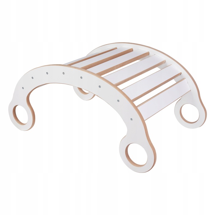 Zestaw Bujak Montessori + Ścianka + Zjeżdżalnia +Poduszka DREWNO CERTYFIKAT