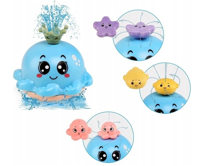 Pływająca Fontanna Ośmiorniczka do Basenu Kąpieli