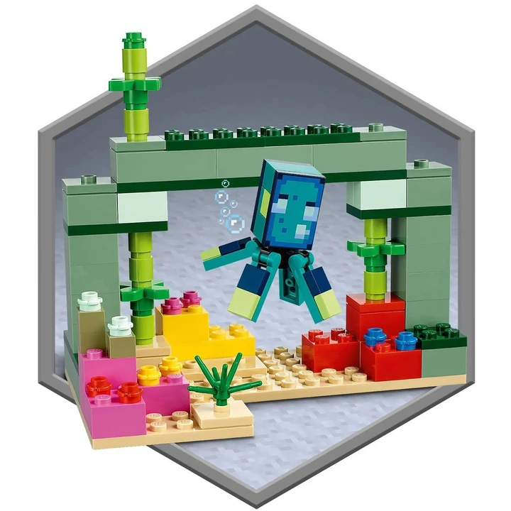 LEGO Minecraft 21180 Walka ze strażnikami