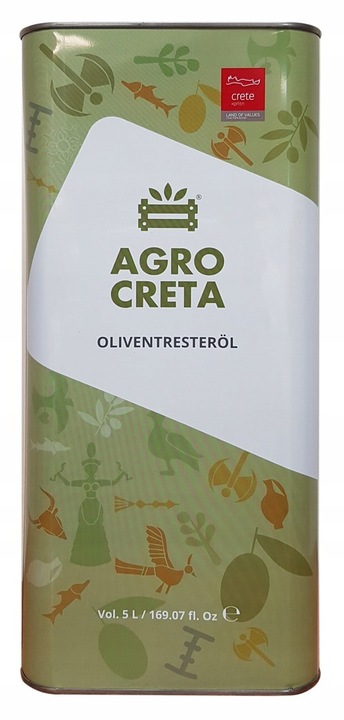 Oliwa z oliwek do smażenia pomace grecka z Krety 5l