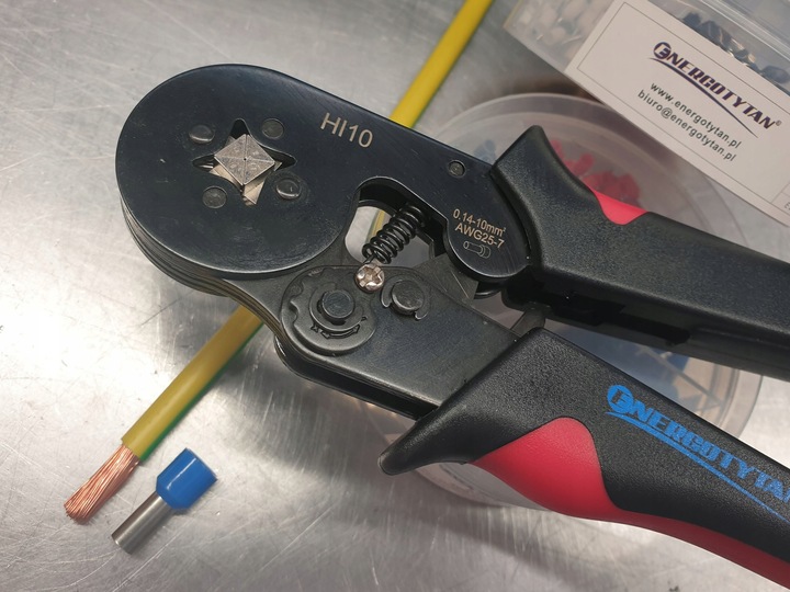 ENERGOTYTAN ZACISKARKA DO TULEJEK 0,25-10 / HI10