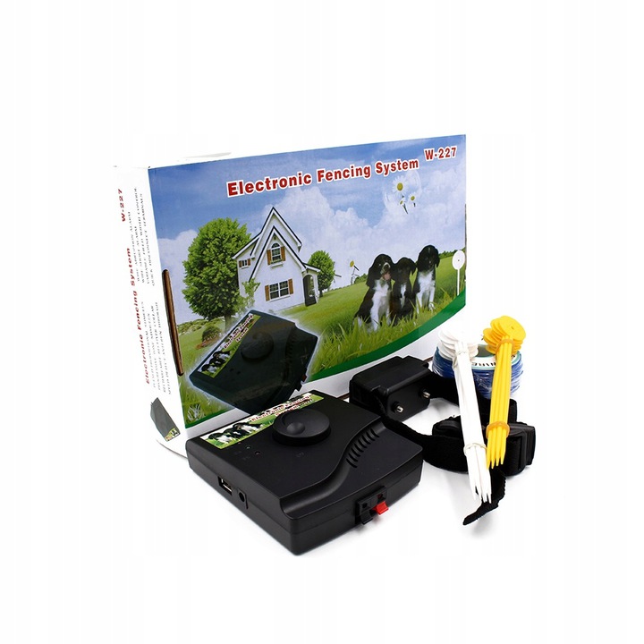 ELEKTRYCZNY PASTUCH SYSTEM OGRODZENIOWY KOJEC PSA OBROŻA ZESTAW 300m 227