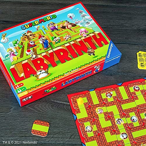 Gra Planszowa Labyrinth Super Mario Ravensburger Labirynt