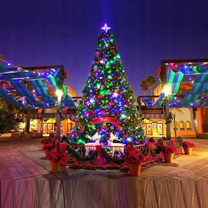 Lampki choinkowe LED LAMPKI wewnątrz 22 m 201 - 300 lampek