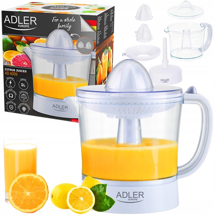 ELEKTRYCZNA WYCISKARKA DO OWOCÓW SOKU 1L AD4009