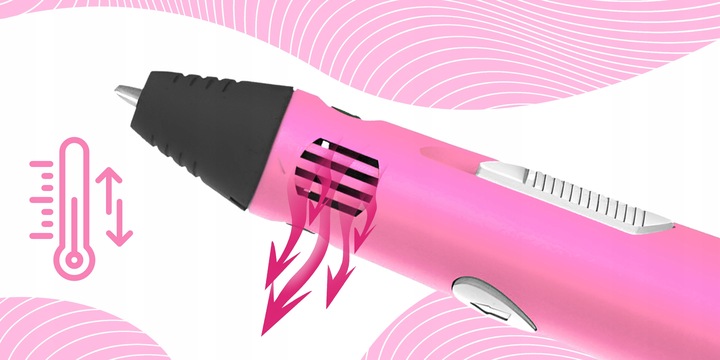 DŁUGOPIS 3D DLA DZIECI DRUKARKA 3D MAGICZNY DŁUGOPIS 3D + WKŁADY 160 METRÓW