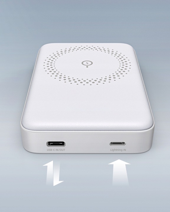 INNOSTYLE POWERMAG 2W1 SZYBKI POWERBANK INDUKCYJNY DO MAGSAFE 10000 STOJAK