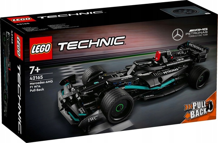 LEGO TECHNIC 42165 MERCEDES AMG F1 - Silnik naciągowy PB + TORBA PREZENTOWA