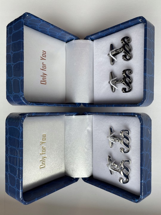 Spinki do mankietów EXC PARAGRAF Prezent dla Radcy Prawnika w pudełku