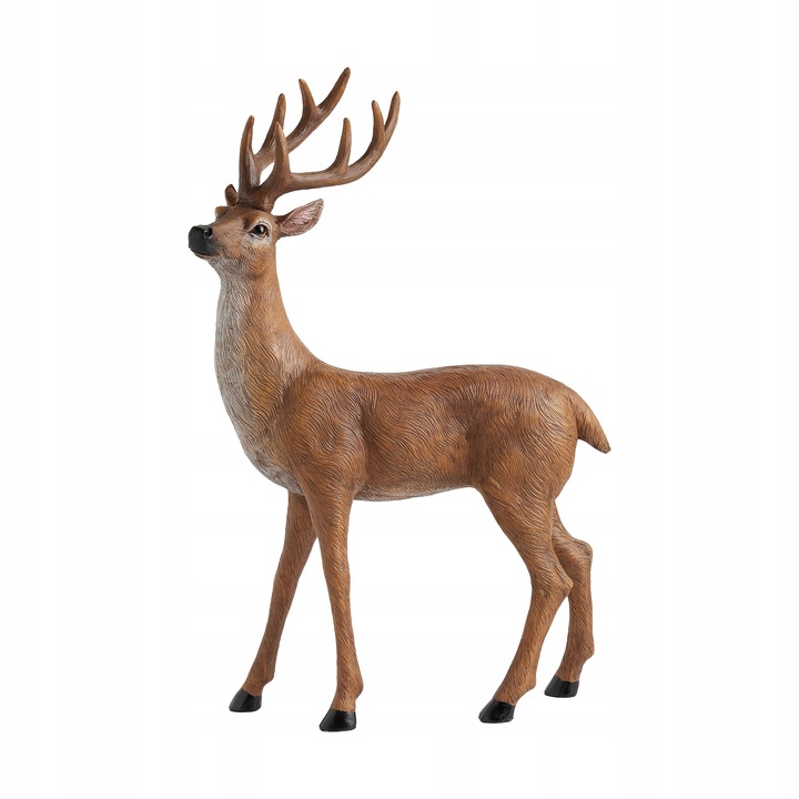Duży RENIFER świąteczny FIGURKA JELEŃ duży 41cm brązowy home&you RUSTICDEER
