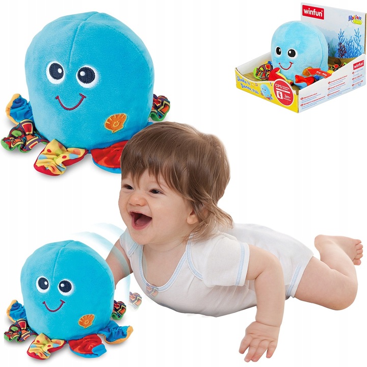 SMILY PLAY Interaktywna OŚMIORNICA edukacyjna 3m