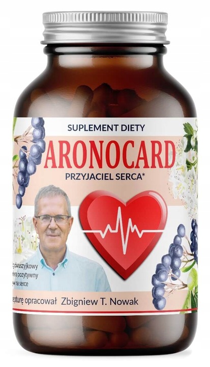 ARONOCARD Głóg Ekstrakt ARONIA Antocyjany ZDROWE SERCE
