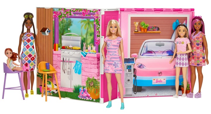 BARBIE DOMEK Dla Lalek Zestaw Do Zabawy