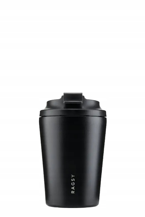 Kubek Termiczny ze stali nierdzewnej BPA FREE Simply Cup 340 ml - Black