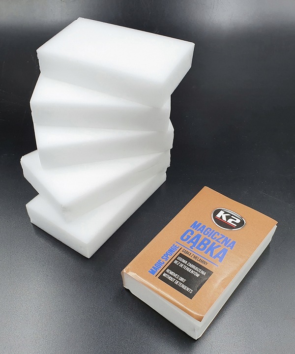 K2 MAGIC SPONGE MAGICZNA GĄBKA DO SAMOCHODU x10