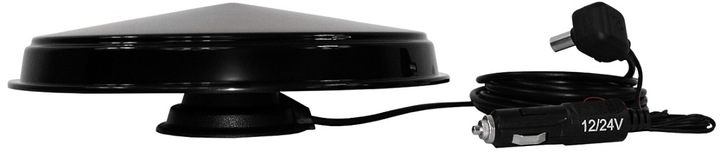 NAJMOCNIEJSZA ANTENA SAMOCHODOWA DVB-T2 4K FILTR LTE 12/24V EXCLUSIVE CAMP