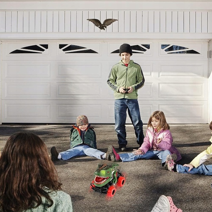 AUTO ZDALNIE STEROWANE SAMOCHÓD DINOZAUR RC LED