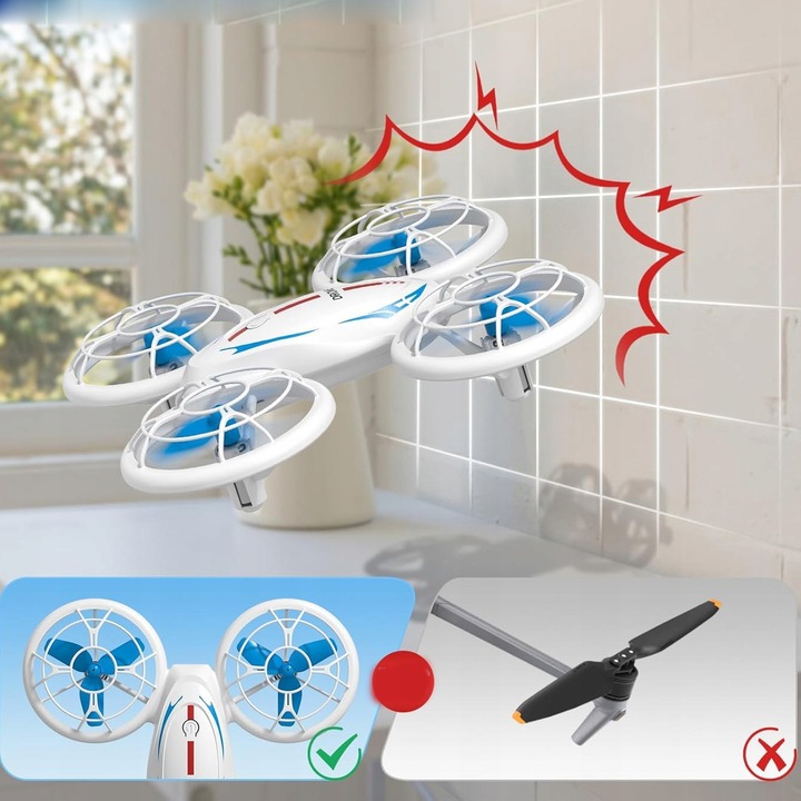 Dron RC Z Diody LED Do Latania Nocą Dla Dzieci Quadcopter