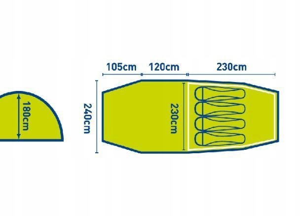 TRESPASS NAMIOT CATERTHUN 4 - 3000mm - KROSNO