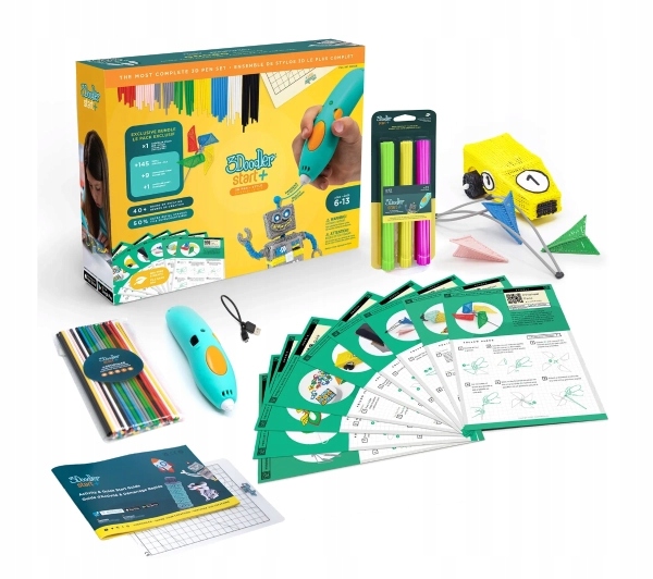 Długopis 3D 3Doodler SPLUS-COSTC Start+ 3D Pen z akcesoriami USB-C