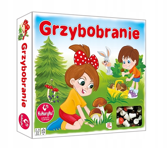 GRZYBOBRANIE GRA RODZINNA DLA DZIECI