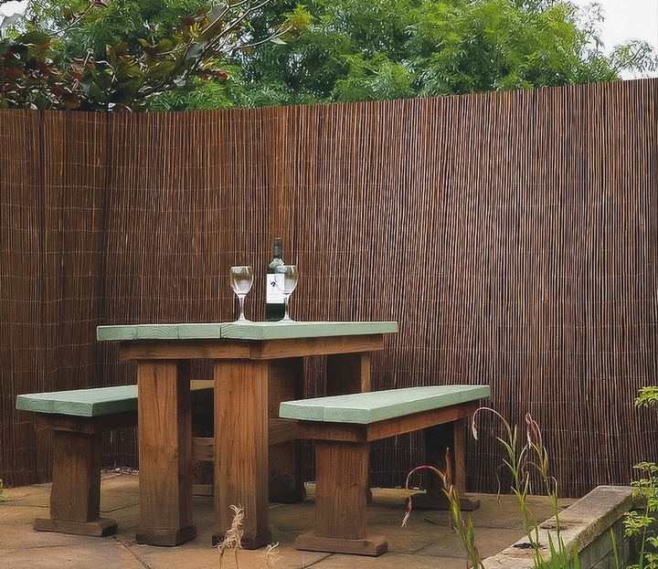 Mata wiklinowa POLSKI PRODUCENT, Naturalna Zasłona z wikliny 1,2 x 5 m