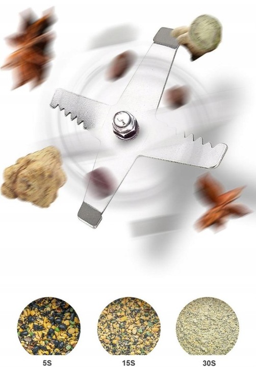 ELEKTRYCZNY MŁYNEK DO MIELENIA 400W 35000 obr/min