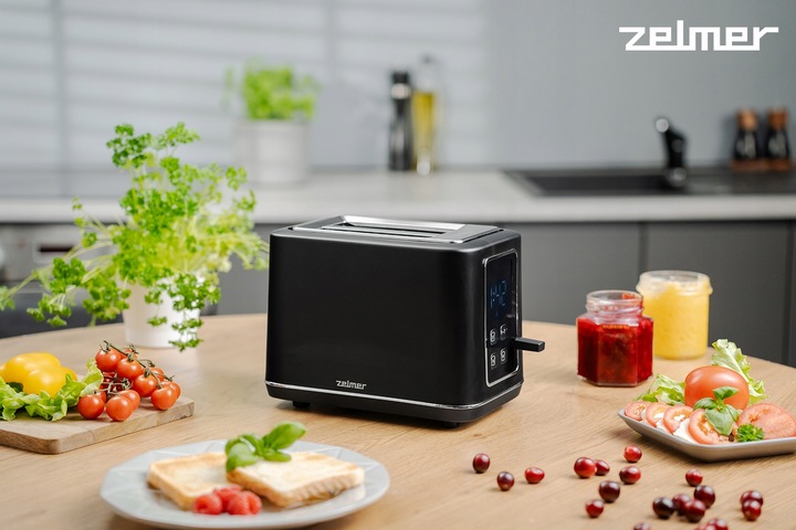 TOSTER ZELMER OPIEKACZ KANAPEK 7 POZIOMÓW ELEKTRYCZNY TOSTY 2 KROMKI 750W