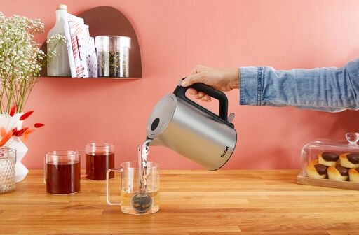 Czajnik elektryczny bezprzewodowy TEFAL Stal 1,7l KI513D10