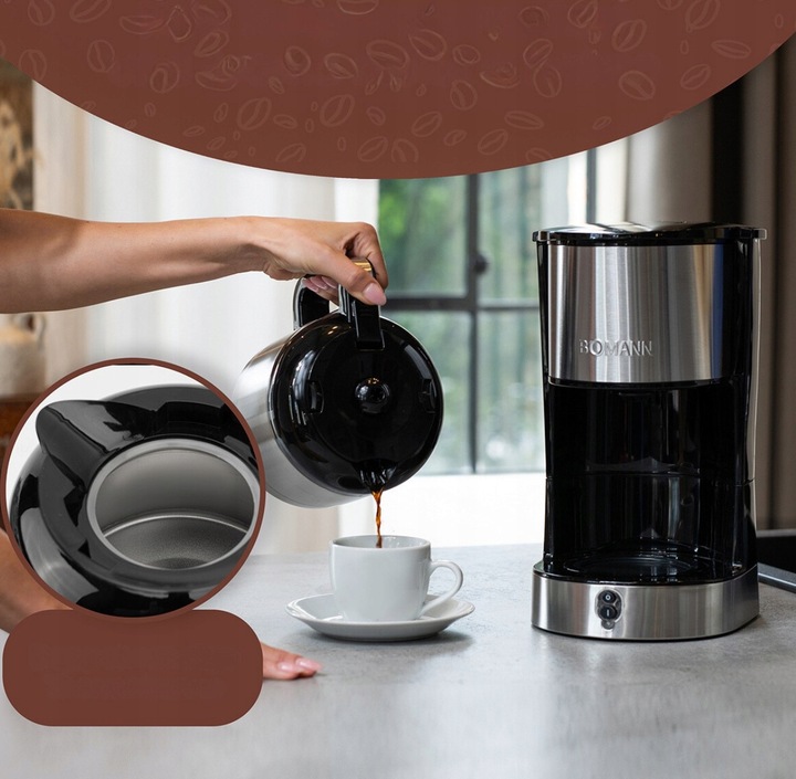 EKSPRES PRZELEWOWY Z DZBANKIEM TERMOSEM BOMANN KA 6066 CB