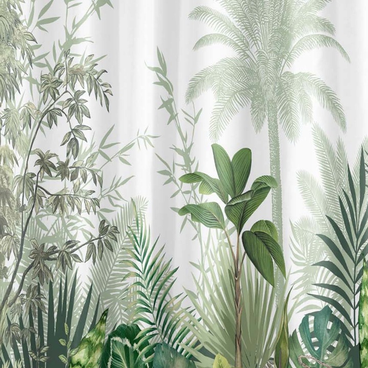 ZASŁONA PRYSZNICOWA TEKSTYLNA KOTARA DO WANNY ZASŁONKA POD PRYSZNIC KURTYNA