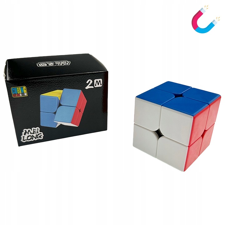 MAGNETYCZNA Kostka MoYu 2x2x2 WYREGULOWANA SZYBKA KOSTKA LOGICZNA