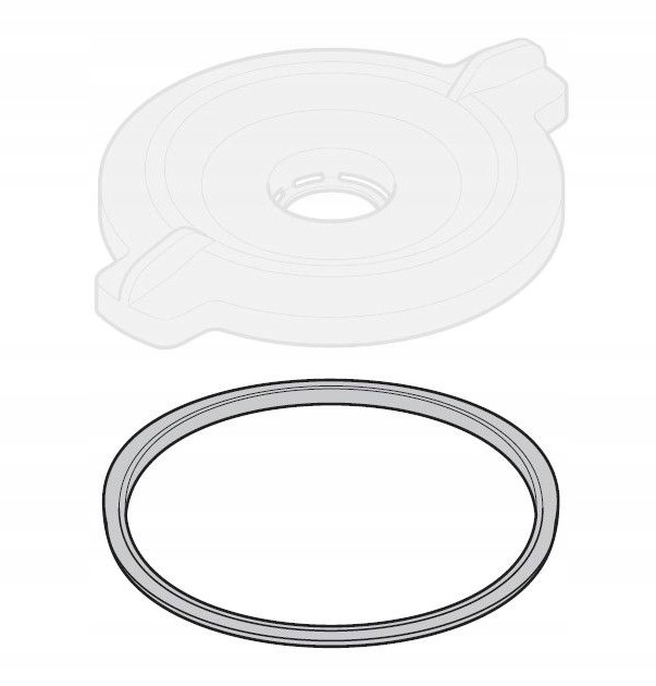 Pierścień uszczelka pokrywy w Lidlomix Monsieur Cuisine Connect Smart Trend