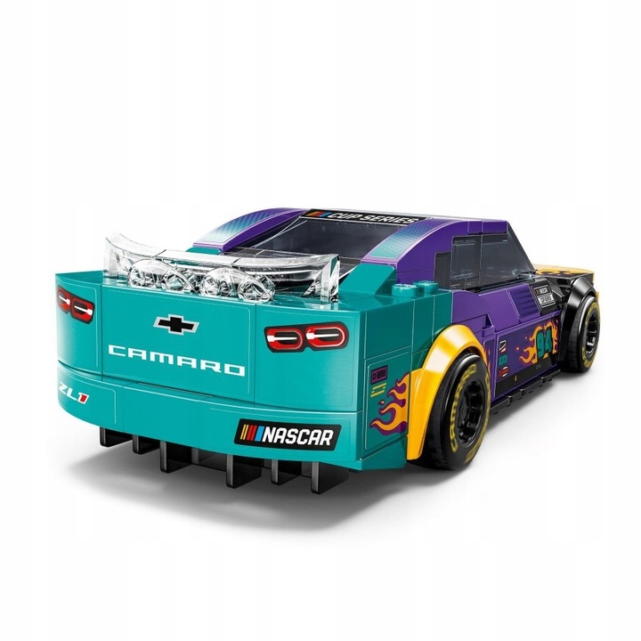 LEGO SPEED Champions 76935 NASCAR Next Gen Chevrolet Camaro ZL1 torba