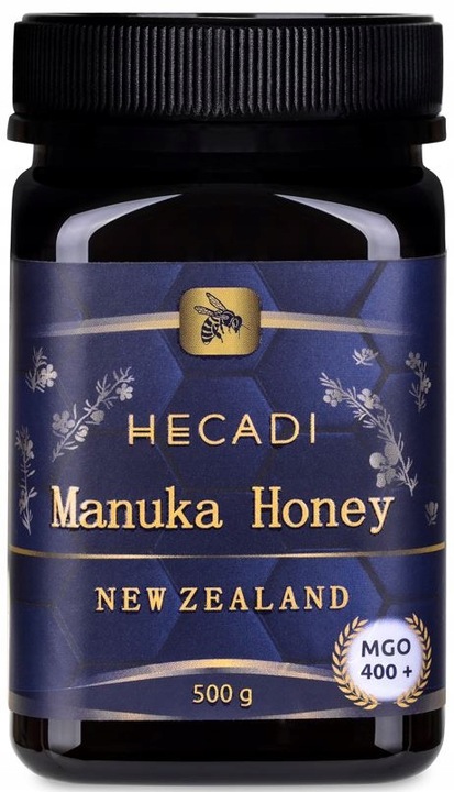 MIÓD MANUKA MGO 400+ 500 g HECADI