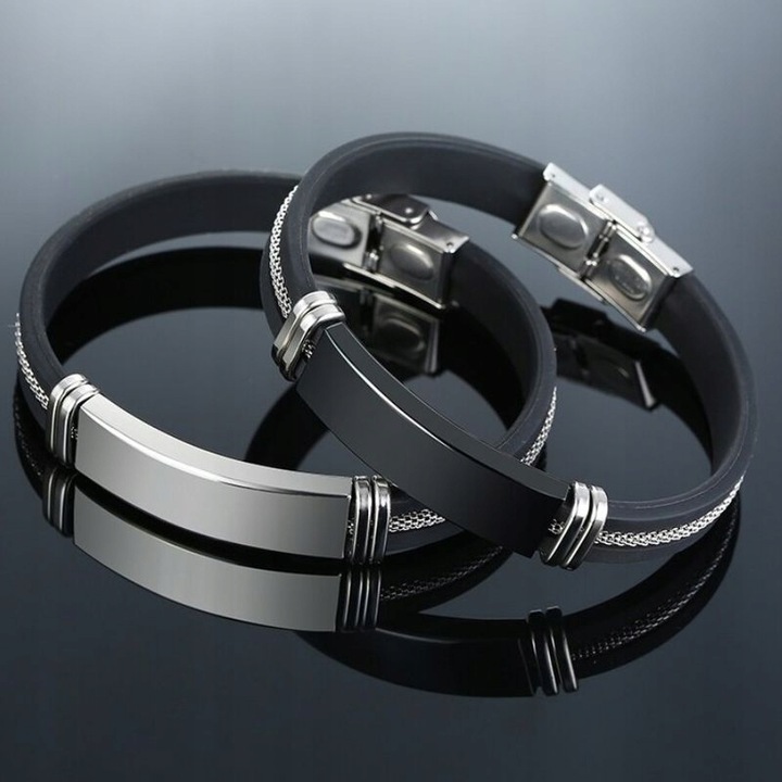 BRANSOLETKA MĘSKA PREZENT DLA SYNA OD MAMY TATY