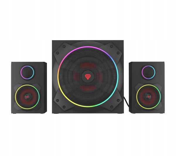 Głośniki komputerowe 2.1 Genesis Helium 800BT ARGB Bluetooth Pilot Gaming