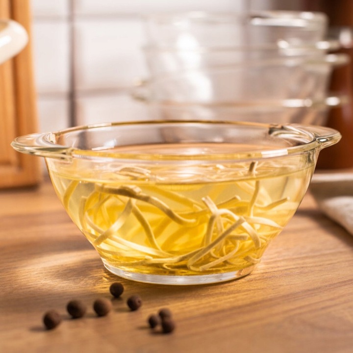 12x Bulionówka z uszkami szklana Miseczki do zupy Altom Design 470 ml