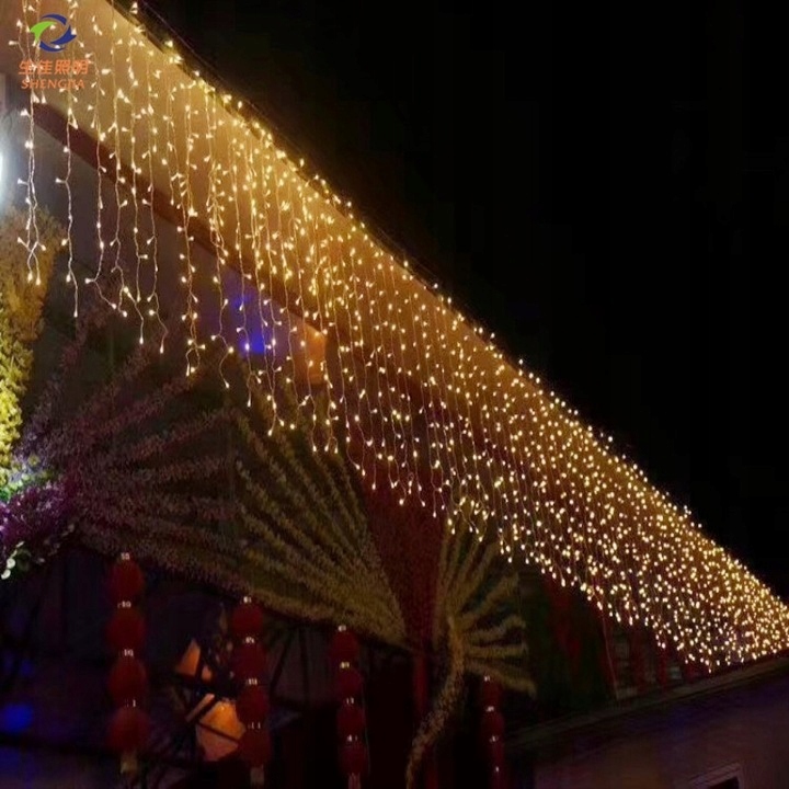 SOPLE 500 LED LAMPKI ZEWNĘTRZNE ŚWIĄTECZNE CIEPŁE 19m TRYTYTKI PROGRAMATOR