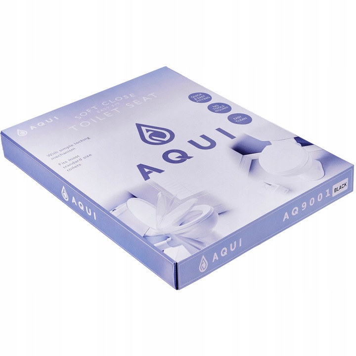 DESKA SEDESOWA WC TOALETOWA WOLNOOPADAJĄCA DO CERSANIT KOŁO ROCA CZARNA