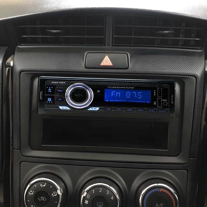 Radio Samochodowe 1-DIN RDS Bluetooth USB AUX Pilot ODŁĄCZANY PANEL Jakość