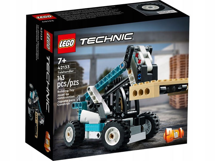 LEGO TECHNIC 42133 ŁADOWARKA TELESKOPOWA zestaw klocków dla dzieci +7 lat