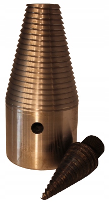 Świder/łuparka rębak do drewna 100mm otwór 38mm