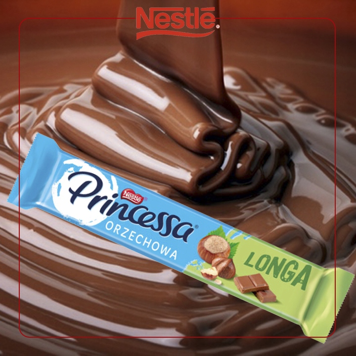 Pakiet Wafel Orzechowy Princessa Longa Nestle 14 x 45 g