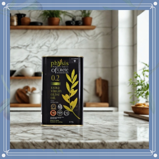 Nagradzana i świeża GRECKA oliwa z oliwek z Krety 0,2% 1L data do 05.2027