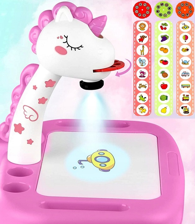 Projektor Rzutnik do Rysowania Stolik Tablica Mazaki