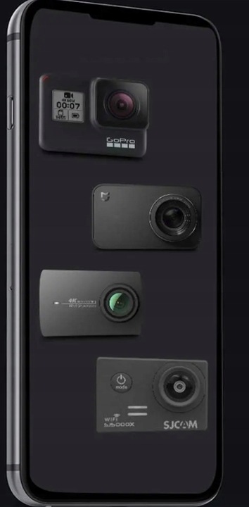 Mocowanie do kasku uchwyt na kask do kamer GoPro 12 11 10 9 8 7 6 5 MAX DJI